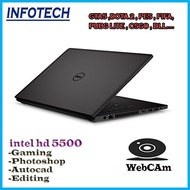 [ Webcam @ 5th Gen Gaming Laptop ] DELL LATITUDE 3460 , Intel hd5500 Ssd Laptop (Refurbished)