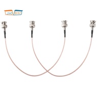 2Pcs 3G HD SDI Cable BNC Cable 30cm 75 Ohm for Cameras  Video Equipment Supports HD-SDI 3G-SDI 4K 8K