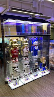 BE@RBRICK 1000% 度身訂造展示盒｜5MM 亞加力膠展示盒｜零入塵防塵設計
