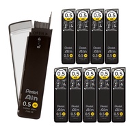 【Direct from Japan】 Pentel Ain Mechanical Pencil Lead, 0.5mm, 4B, 10-pack, C285-4B