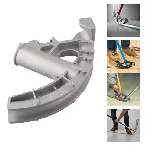 1pc Conduit Hand Bender Tool Manual Bending Head Aluminum For EMT Conduit Pipes Manual Pipe Bender W