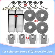 Replacement Accessories for  Saros Z70/Z70 Ultra Robot Vacuum Cleaner Parts