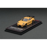 IGNITION MODEL MAZDA RX-7（FD3S）RE AMEMIYA MATTE YELLOW IG2062