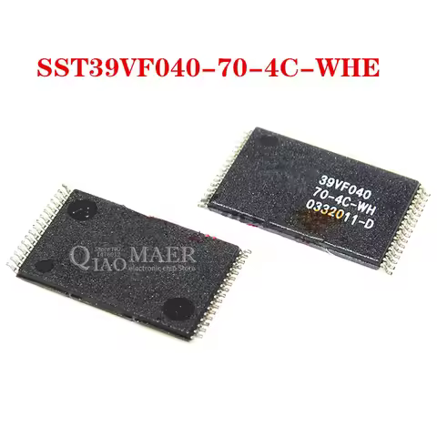 5PCS/LOT 39VF040 SST39VF040-70-4C-WHE 39VF040-70-4C-WH SST39VF040 TSOP-32