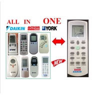 Daikin York Acson Universal Aircond Air cond Remote Control DAIKIN/YORK/