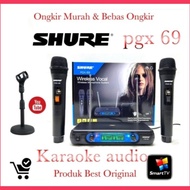 PROMO- MIC KARAOKE WIRELESS SH PGX69 SUPPORT SMART TV YOUTUBE - GERBANG SHOP01