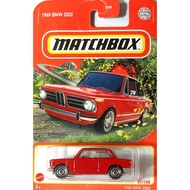 MATCHBOX MATCHBOX 1969 Edition BMW 2002 Classic Sports Car Red BMW 2002 87 22F/