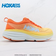 Hoka One One Bondi8 Hoka Sport Shoes Exquisite Workmanship Shoes Go To School Elastic Male Running Shoes