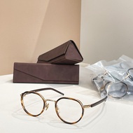 [High Quality] 999.9 Glasses M-170 Retro Round Fashion Glasses Frame Optical Frame Suitable for Men 