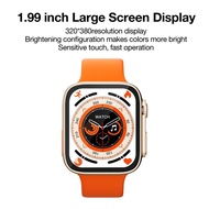 scc- aolon x8 smartwatch watch 8 ultra 1.99 inch hd touch screen gps series 8 bluetooth call wireles