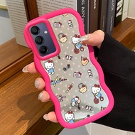 Casing For Samsung A15 4G A15 5G M15 5G A25 5G Case Casing Cute Cat Pattern HP Casing Macaron Casing