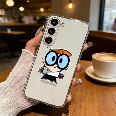 Cartoon D-Dexters L-Laboratory Phone Case For Samsung S25,S24,S21,S22,S23,S30,Ultra,S20,Plus,Fe,Lite