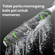 [Midbase] Magic Twist Mop Automatic Rotating Floor Mop / Automatic Wring Floor Mop/ Mop Stick + Mop 