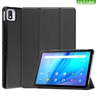 เคสสำหรับ TCL TAB 10S 9080G 2021เคสหนังพียูบางอุปกรณ์ป้องกันฝาครอบตั้งได้สำหรับ TCL 10 9081X 10.1นิ้
