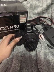 Canon EOS R50連內存卡鏡頭