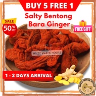 [MNZZ] Halal Bara Halia Masin Bentong Kering Merah Buang Angin Pedas Jeruk Asam Dried Ginger Snack F