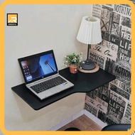 Meja Lipat Dinding Minimalis- Meja Dinding Lipat 80X40 - Floating Desk