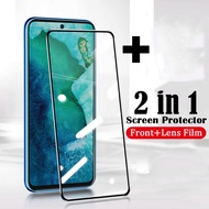 2Pack For Samsung Galaxy A37 A57 Screen Protector Tempered Glass Film + Lens Camera Protector Film f