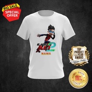 EJEN ALI THE MOVIE 2 WITH IRIS DESIGN 4 CAN ADD ON NAME TSHIRT ROUND NECK FOR ALL