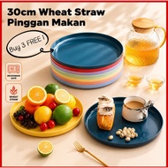 30cm/Set Pinggan Plastik/Pinggan Plastik/Plastic Plate/Piring Plastik/Set Pinggan Ikea/Ikea Plate/Pi