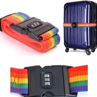 ART I63I Suitcase belt with safety belt Pin Suitcase code strap