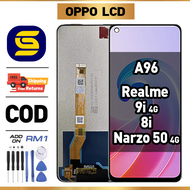 LCD OPPO A96/ REALME 9i 4G/ 8i/ Narzo 50 4G Compatible For Glass Original Touch Screen Digitizer
