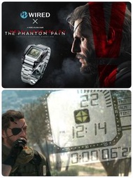 WIRED x METAL GEAR SOLID V： THE PHANTOM PAIN 聯名手錶# MSG V# SEIKO# WIRED# Digiborg# デジボーグ