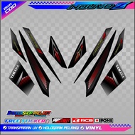 YAMAHA NOUVO Z VARIATION STRIPING - ORIGINAL STYLE YAMAHA NOUVO Z MOTORCYCLE STICKER LIST/