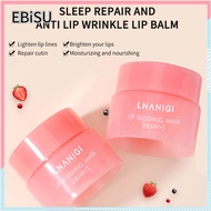 EBiSU Store ลิปมาส์ก มาส์กริมฝีปาก Moisturizing Lip Care Cherry Lip Mask Remove Dead Skin 3กรัม