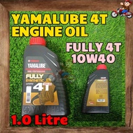 YAMALUBE ENGINE OIL MINYAK HITAM 4T 10W40 FULLY SYNTHETIC 1.0 LITRE FOR MOTORCYCLE UNIVERSAL LC135 R