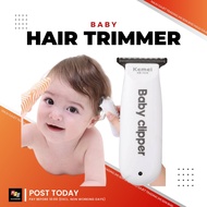 KEMEI Baby Hair Trimmer Cutter Clipper Shaver Newborn USB Portable Alat Potong Cukur Rambut Budak Ki