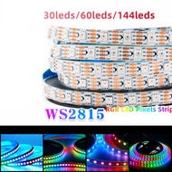 1/5 mét 30/60/144 LEDs/M 12V ws2815 RGB LED pixels Đèn dây DC12V ip30/65/67 cá nhân địa chỉ cập nhật