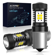 AUXITO 2 Chiếc Đèn DRL 1156 P21W BA15S Đèn Tín Hiệu LED 3030smd 1156 Đèn Đỗ Xe LED Đèn Chạy Ban Ngày