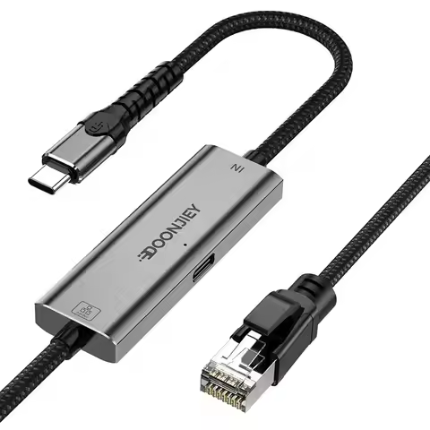 PD100W Power Supply Network Card Type-C to Gigabit 2.5G Ethernet Port Wired Ethernet External Networ
