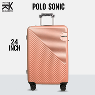 Koper 24 inch Polo Geneva 1037 Ukuran Bagasi - Tas Travel - Tas koper - koper fiber hardcase - koper
