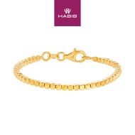 HABIB Oro Italia 916 Yellow Gold Bangle (for baby) GB91890124(BBY)