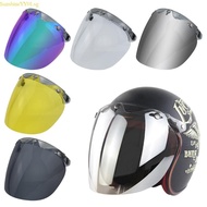 SUN Universal 3-Snap Flip Up Visor Shield Lens for Open Face Motorcycles Helmets