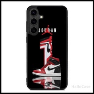 Hybrid Case Casing Samsung Galaxy S25 S24 S23 S22 S21 Edge FE Plus Ultra 5G Sneakers Jordan HC335
