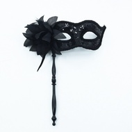 Masquerade Venetian Mask with Holding Stick