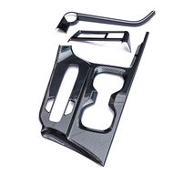 ศูนย์ชิ้นส่วนตกแต่งส่วนครอบแผงปรับเกียร์สะดวกคาร์บอนไฟเบอร์ Xuming สำหรับ Lexus NX250 NX450h NX350 +