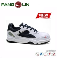 รองเท้าเซฟตี้ รุ่น 2001 Pangolin หนังแท้ สีขาว หัวเหล็ก พื้นยางสำเร็จรูป (CEMENTING) ทรงสปอร์ต ตัวแท