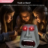 ZHOMKI89 Lie Detector Test, Finger Game Two Modes Dare Lie Detector, Home Truth or Dare Finger Elect