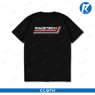 T-SHIRT KAOS RACETECH PERFORMANCE COMBED 24S RACING MOTOR