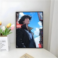 Poster Cowboy Bebop - Canvas nghệ thuật dán tường chống nước cho quán cà phê quán bar phòng ngủ (1 c