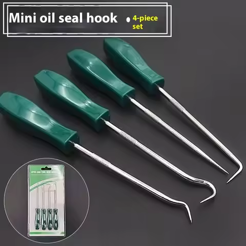 4Pcs Oil Seal Screwdrivers Set Car Auto Vehicle Pick Hooks For Garages General-Plumbers Mechanics Wo