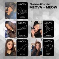 5pcs MEOVV BROADCAST Photocards MEOW NPOP PREMIUM show champion Lomo Cards Anna Narin Gawon Sooin EL