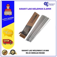 [ECER] Kawat Las WELDMAX 2.0 x 300 mm RS-23 Sekelas NIKO RD260 Per Pcs