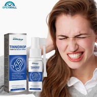 OPENMALL Tinnitus Relief Spray Relieving Hearing Loss Tinnitus Earache Ear Discomfort Earwax Cleanin