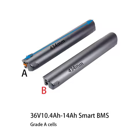 36V Integrated Battery 10.4Ah 13.Ah 14Ah for Tenways ROMET Ramble BMZ Orkan lekker Jordaan Econic On
