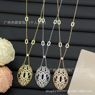 Snake Head Necklace Snake Shape Full Diamond Female Pendant Necklace